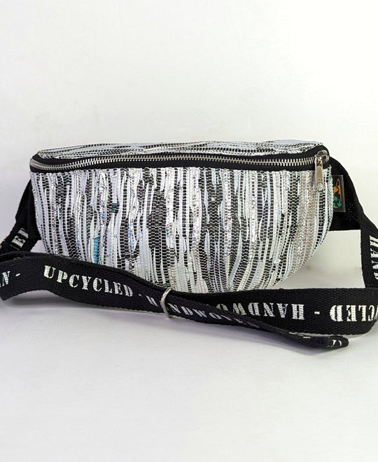 Amazon Wrapper Upcycled Handwoven Girija Fanny Pack (GFP1223-107)