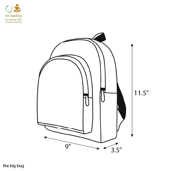 Upcycled Handcrafted The Big Bug (TBB0326-007) PS_W