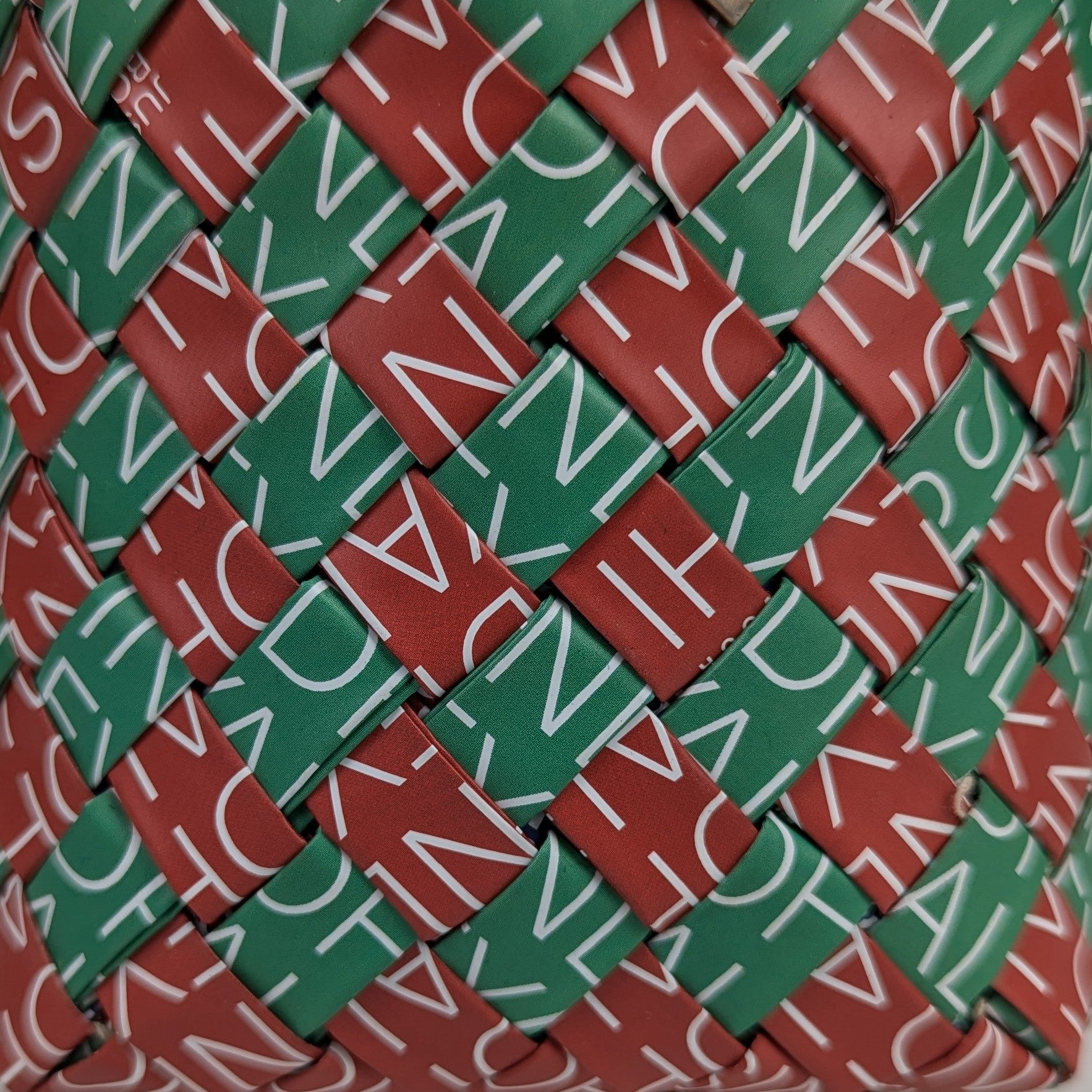 Upcycled Handcrafted Origami Basketry Deco Storage Medium (BDSM0126-001)