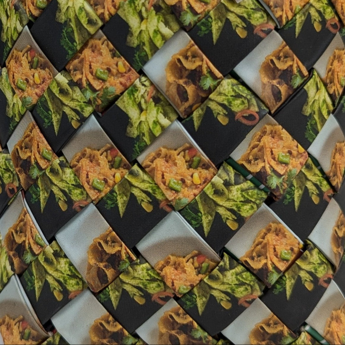 Upcycled Handcrafted Origami Basketery Deco Storage Small (BDSS0126-006)