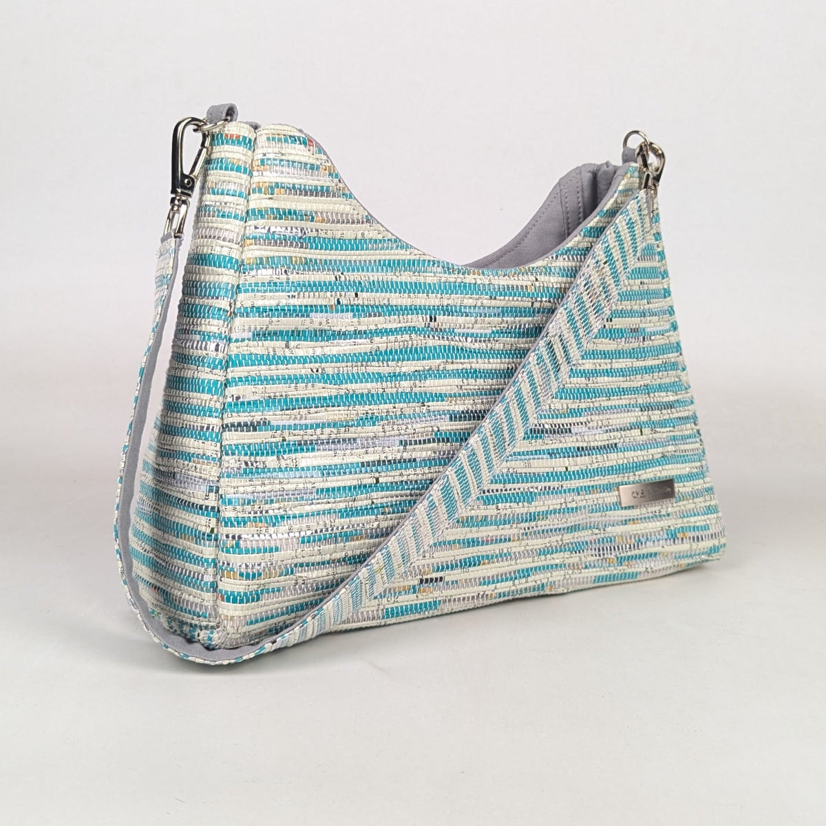 Upcycled Handcrafted Baguette Bag (BTB0226-013) PS_W