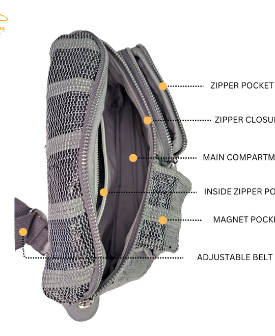Upcycled Handwoven Belt Pack (BTP0524-001) PS_W