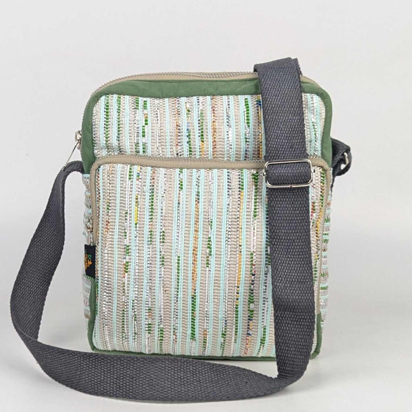 Upcycled Handcrafted Cross Body Sling (CBS0725-005) PS_W