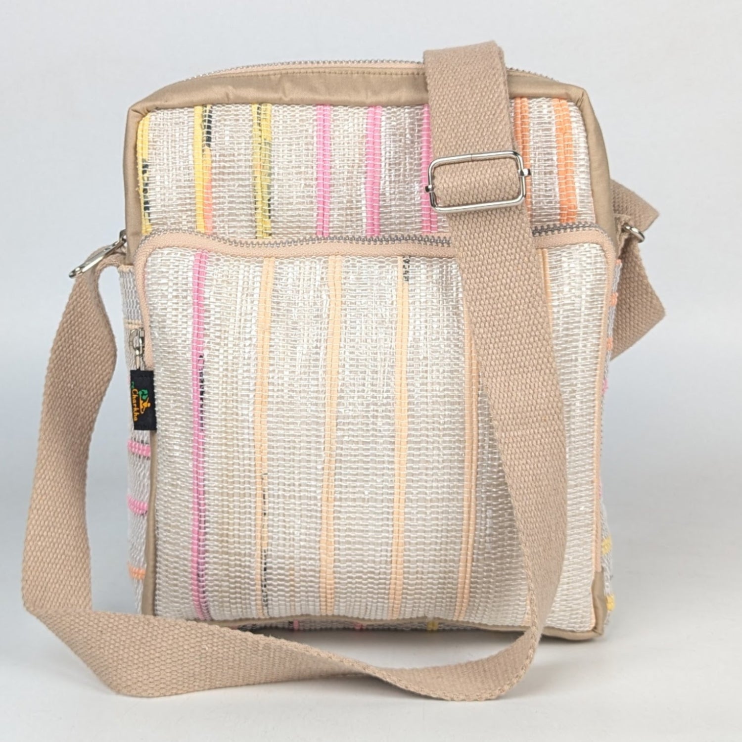 Upcycled Handcrafted Cross Body Sling (CBS0825-017) PS_W
