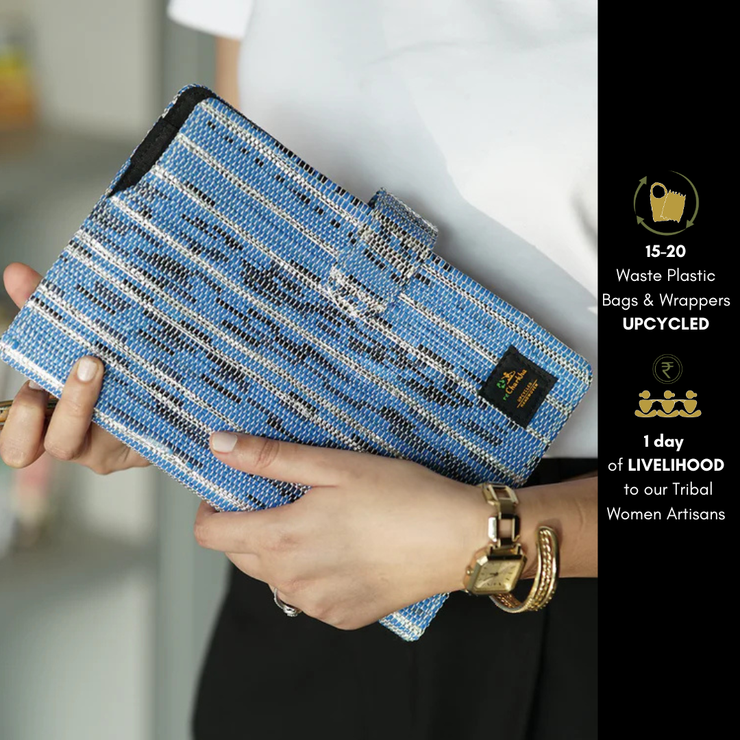 Upcycled Handcrafted Executive Diary Cover (EDC0325-013) PS_W