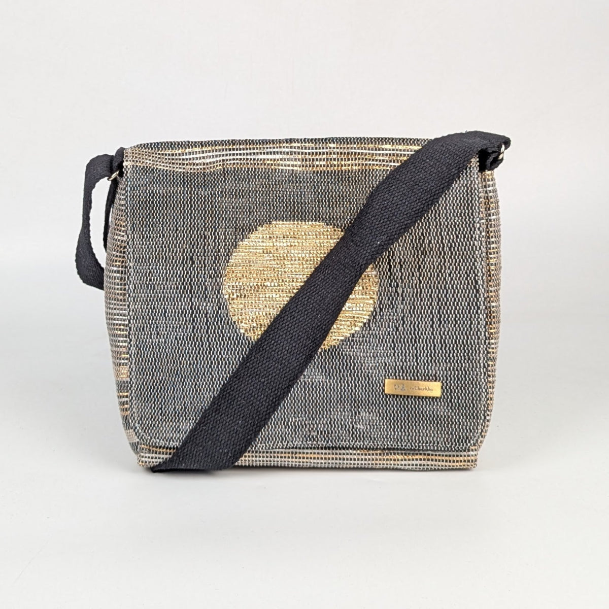 Exclusive Upcycled Handcrafted Designer Messenger Bag (MBD0826-005)