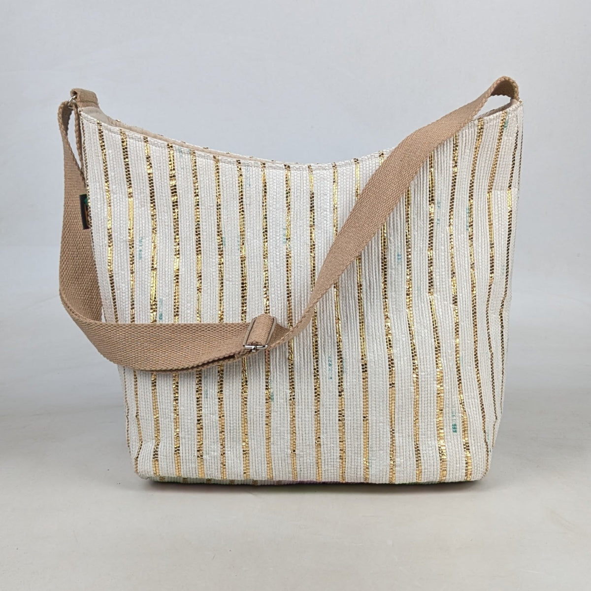 Exclusive Upcycled Handcrafted Eclipse Jhola Tote (EJ0626-017)