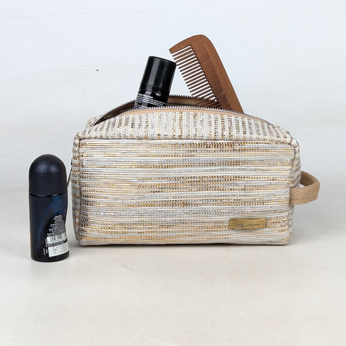Exclusive Upcycled Handcrafted Travel Pouch (TK0826-010)
