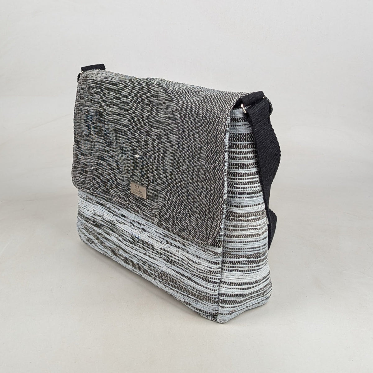 Upcycled Handcrafted Executive Messenger Laptop Bag (MLB0726-003)