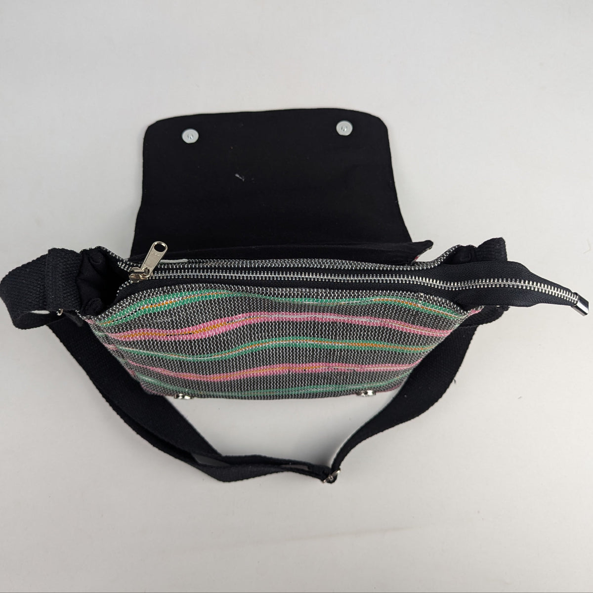 Upcycled Handcrafted Designer Messenger Bag (MBD0126-008) PS_W