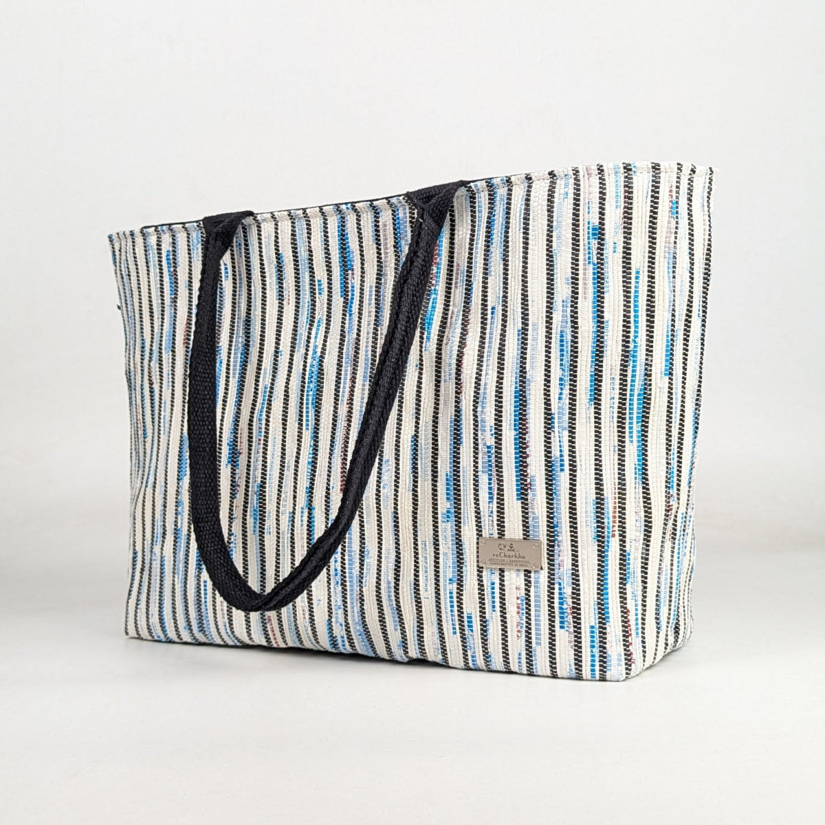 Upcycled Handcrafted Office Tote (OT0126-003) PS_W