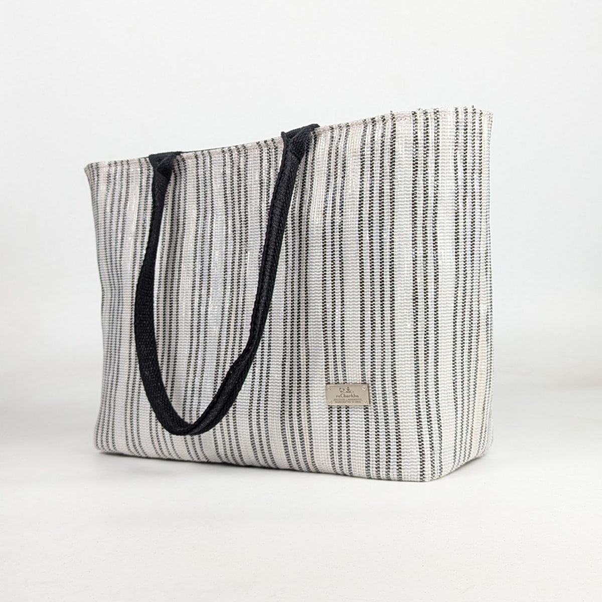 Upcycled Handcrafted Office Tote (OT0126-005) PS_W