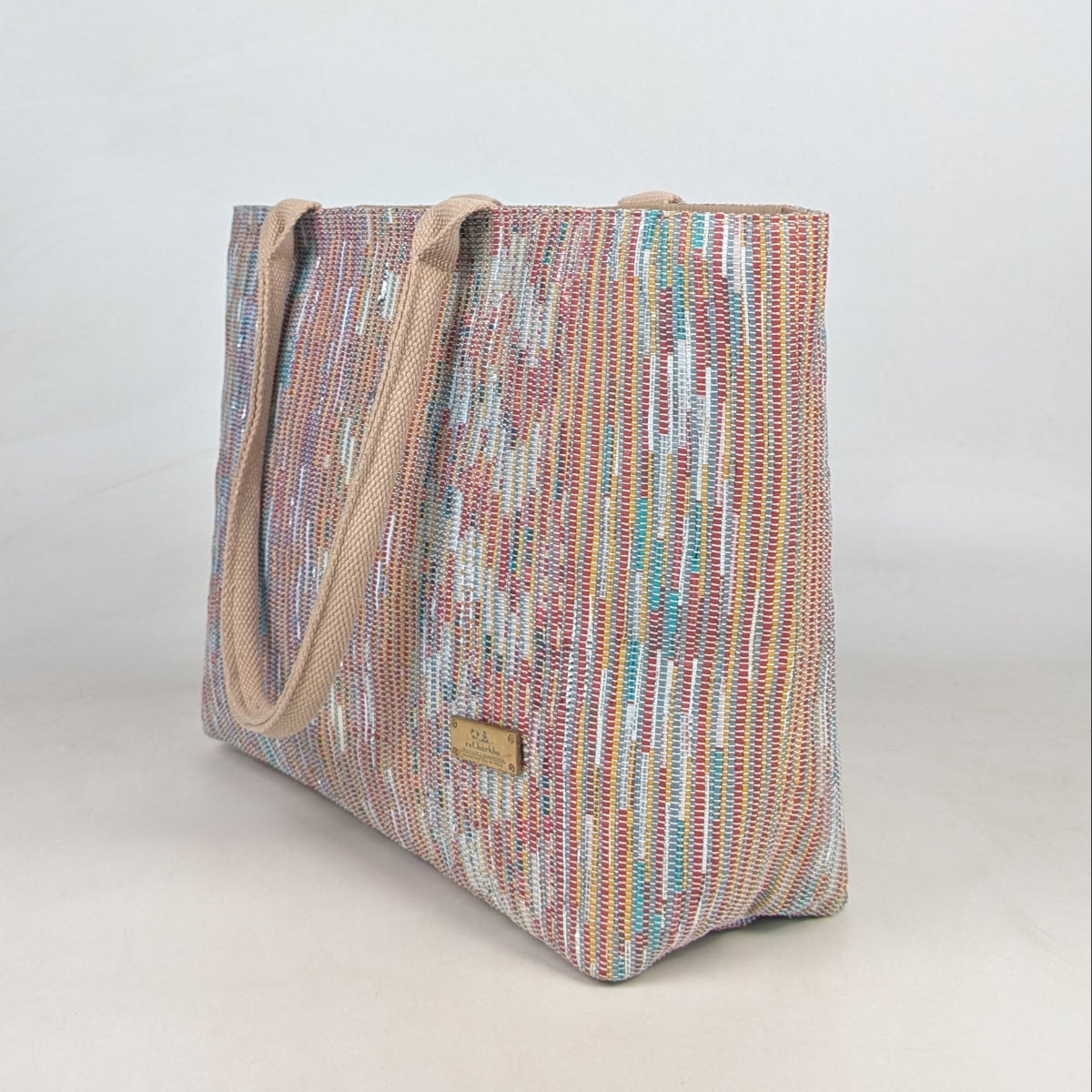 Upcycled Handcrafted Office Tote (OT0626-007) PS_W
