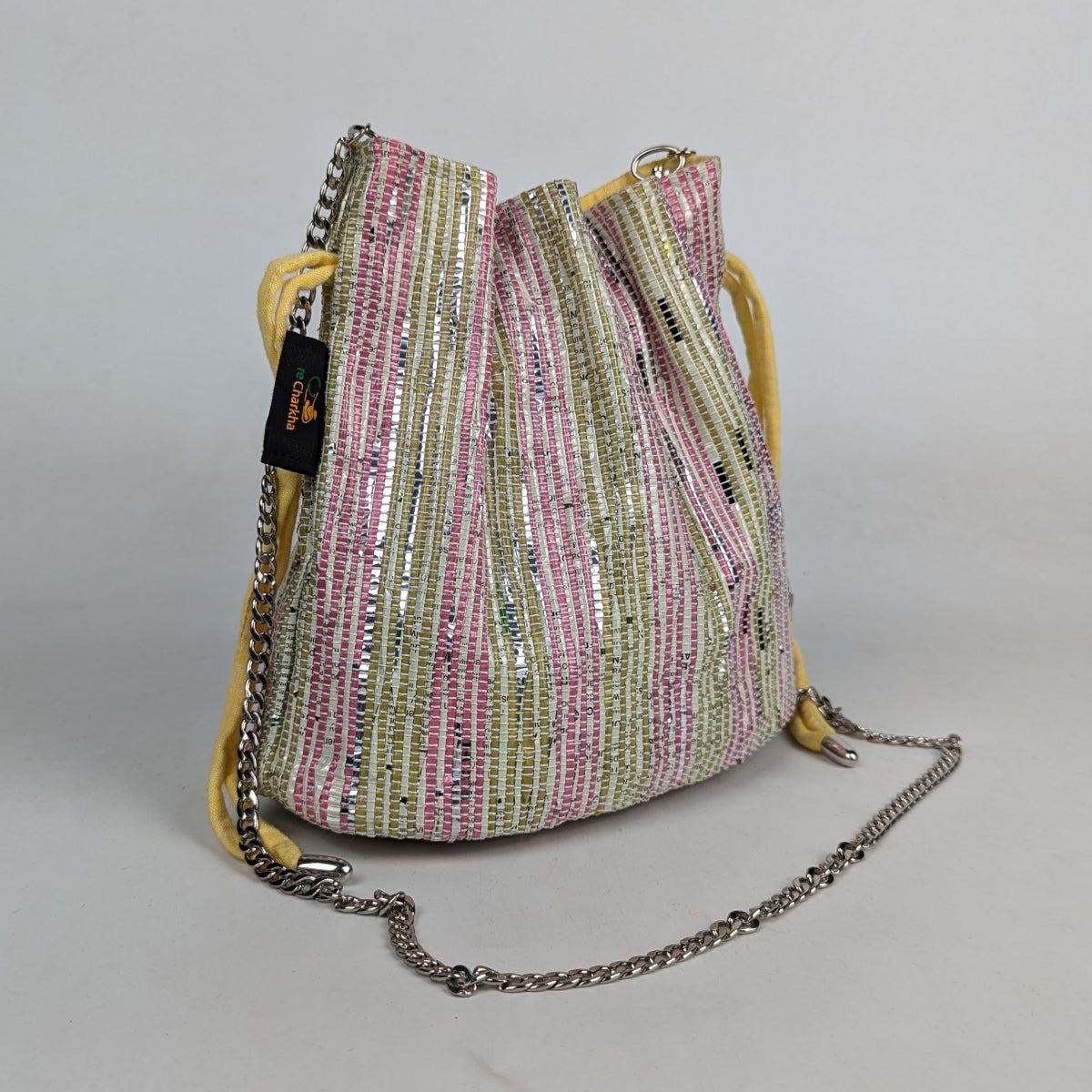 Upcycled Handcrafted Potli Sling (PS0126-001) PS_W