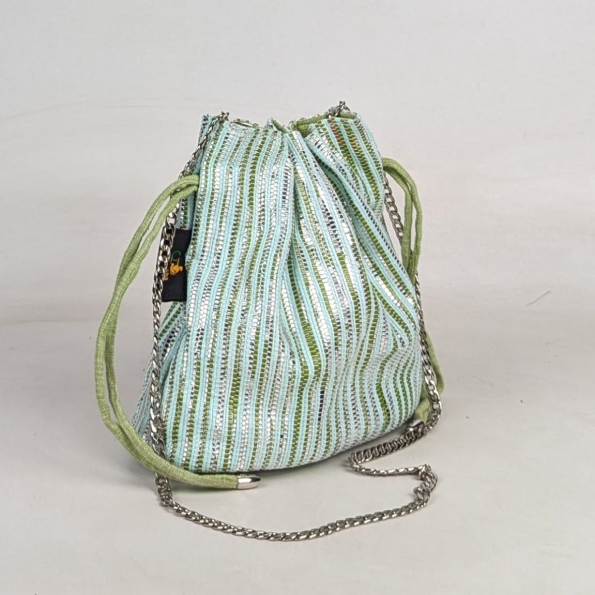 Upcycled Handcrafted Potli Sling (PS0526-001) PS_W