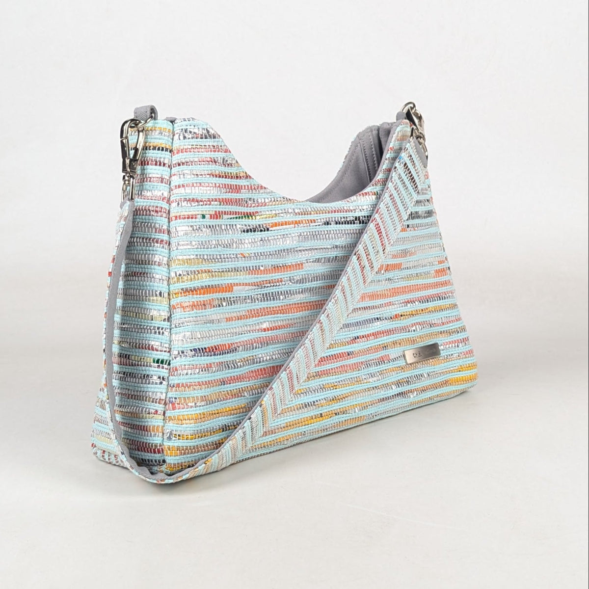 Upcycled Handcrafted Baguette Bag (BTB0326-007) PS_W