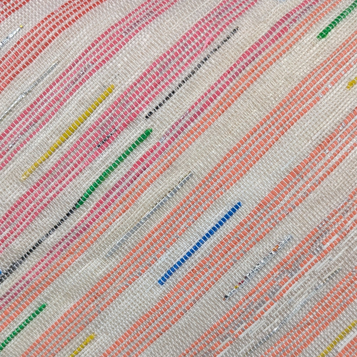 Upcycled Handcrafted Designer Beach Bag (BBD0426-004) PS_W