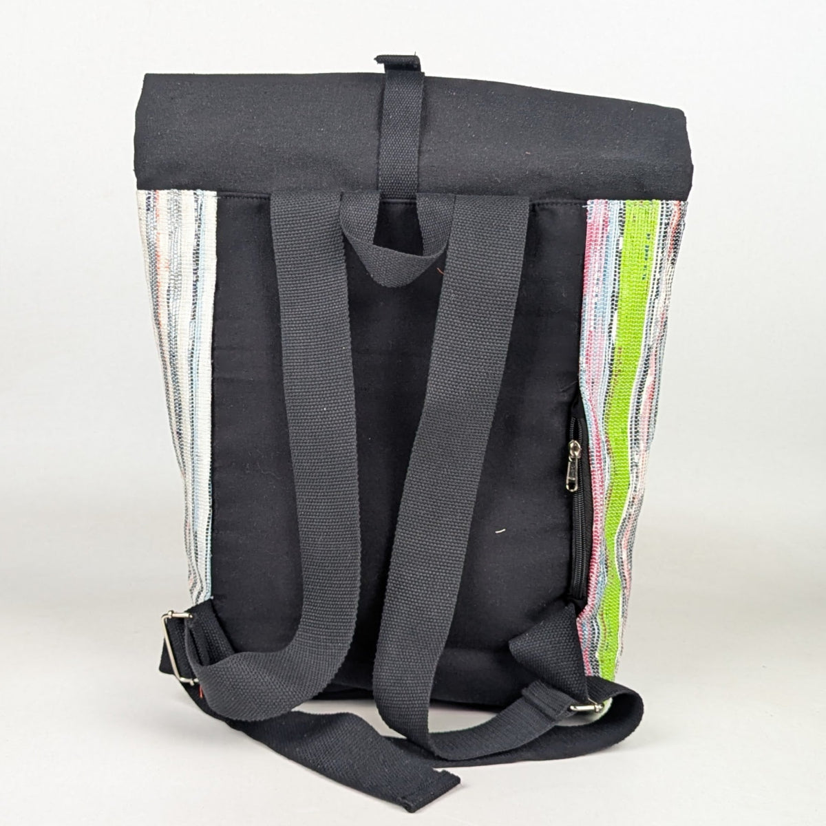 Upcycled Handcrafted Spartan Backpack (SBP0426-001) PS_W
