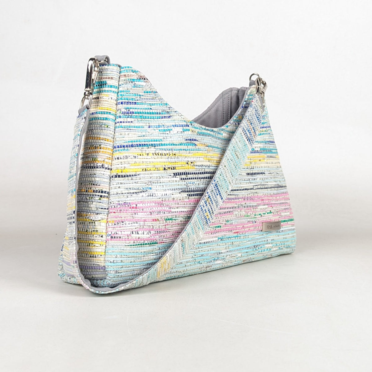 Upcycled Handcrafted Baguette Bag (BTB0426-002) PS_W