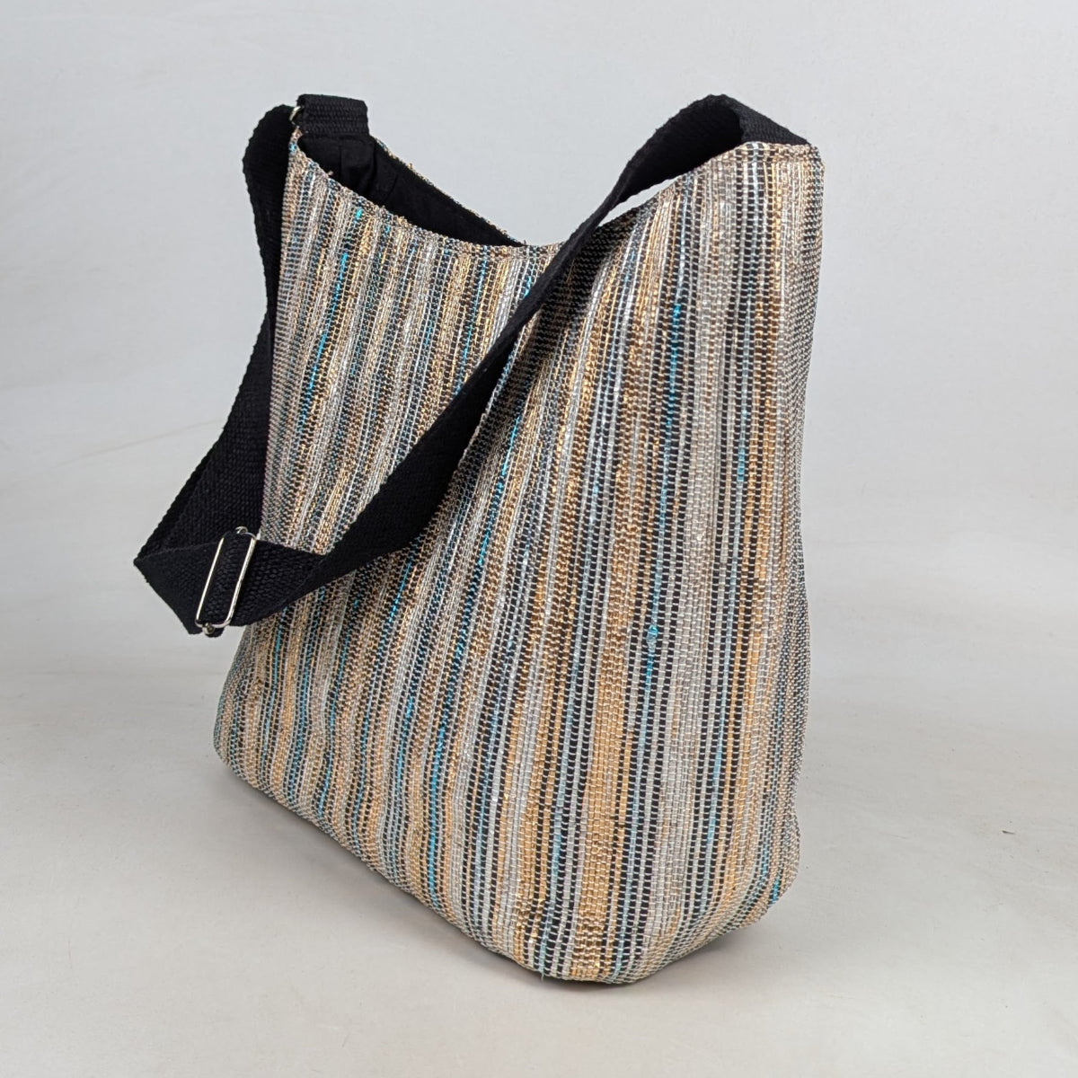 Upcycled Handcrafted Eclipse Jhola Tote (EJ0626-010) PS_W