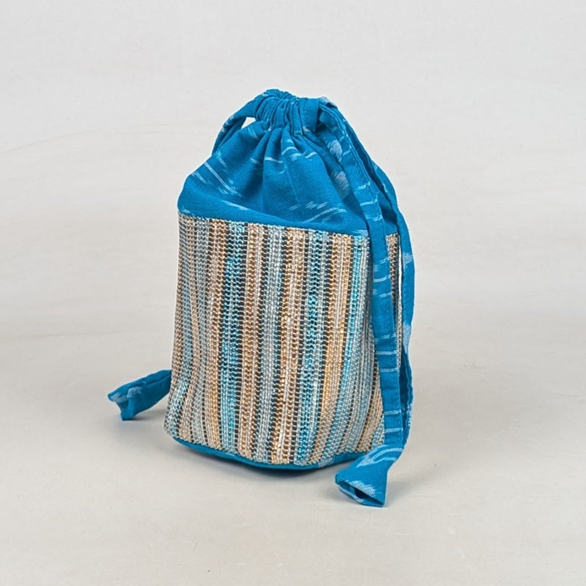 Upcycled Handcrafted Potli Bag (P0626-007)