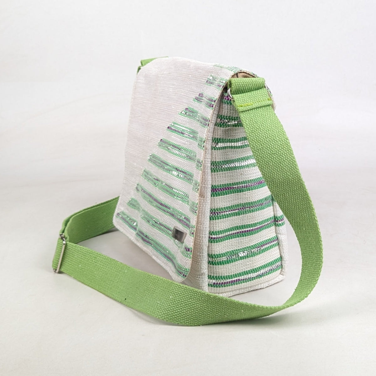 Upcycled Handcrafted Designer Messenger Bag (MBD0726-001)
