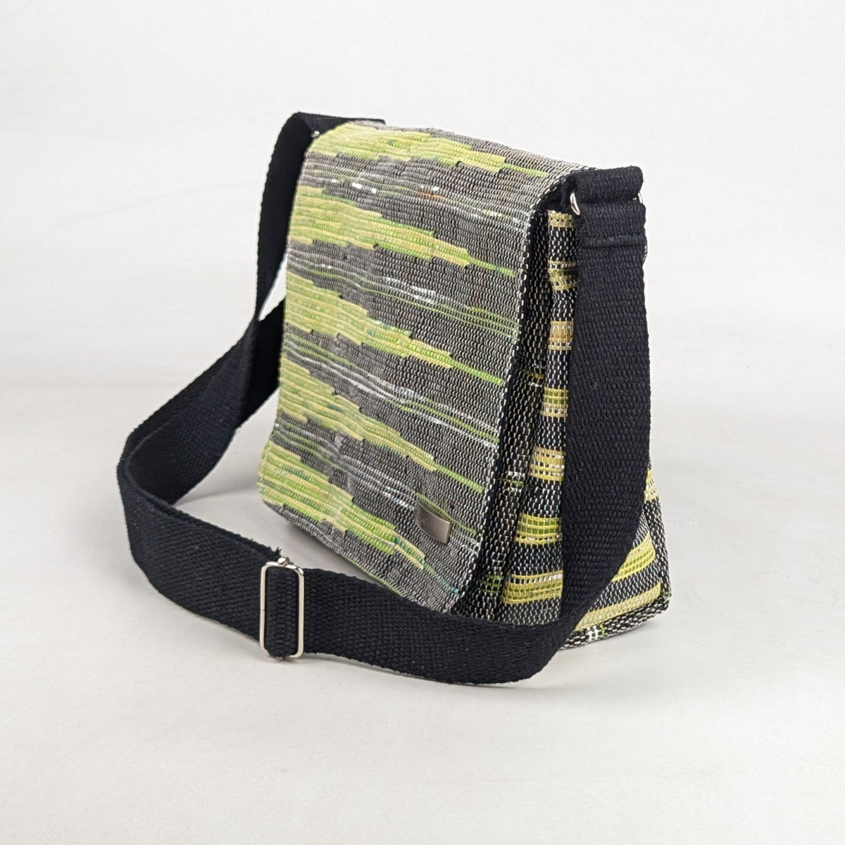 Upcycled Handcrafted Designer Messenger Bag (MBD0726-002)