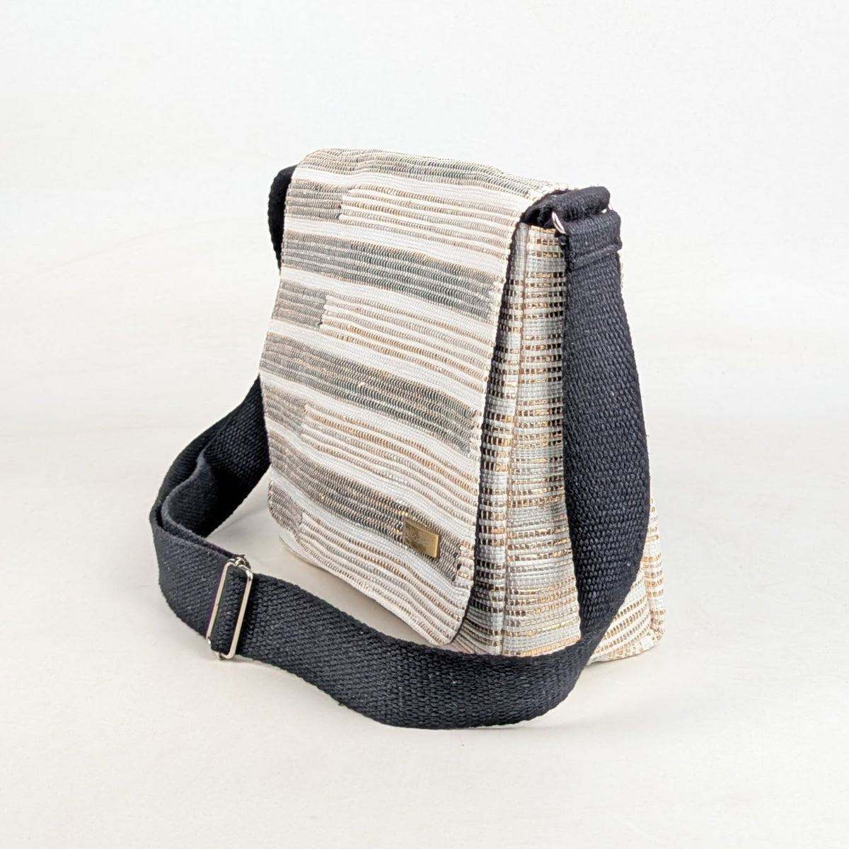 Upcycled Handcrafted Designer Messenger Bag (MBD0726-010)