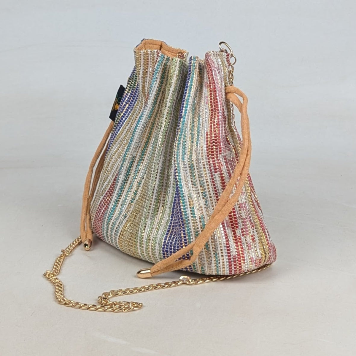 Upcycled Handcrafted Potli Sling (PS0726-007)