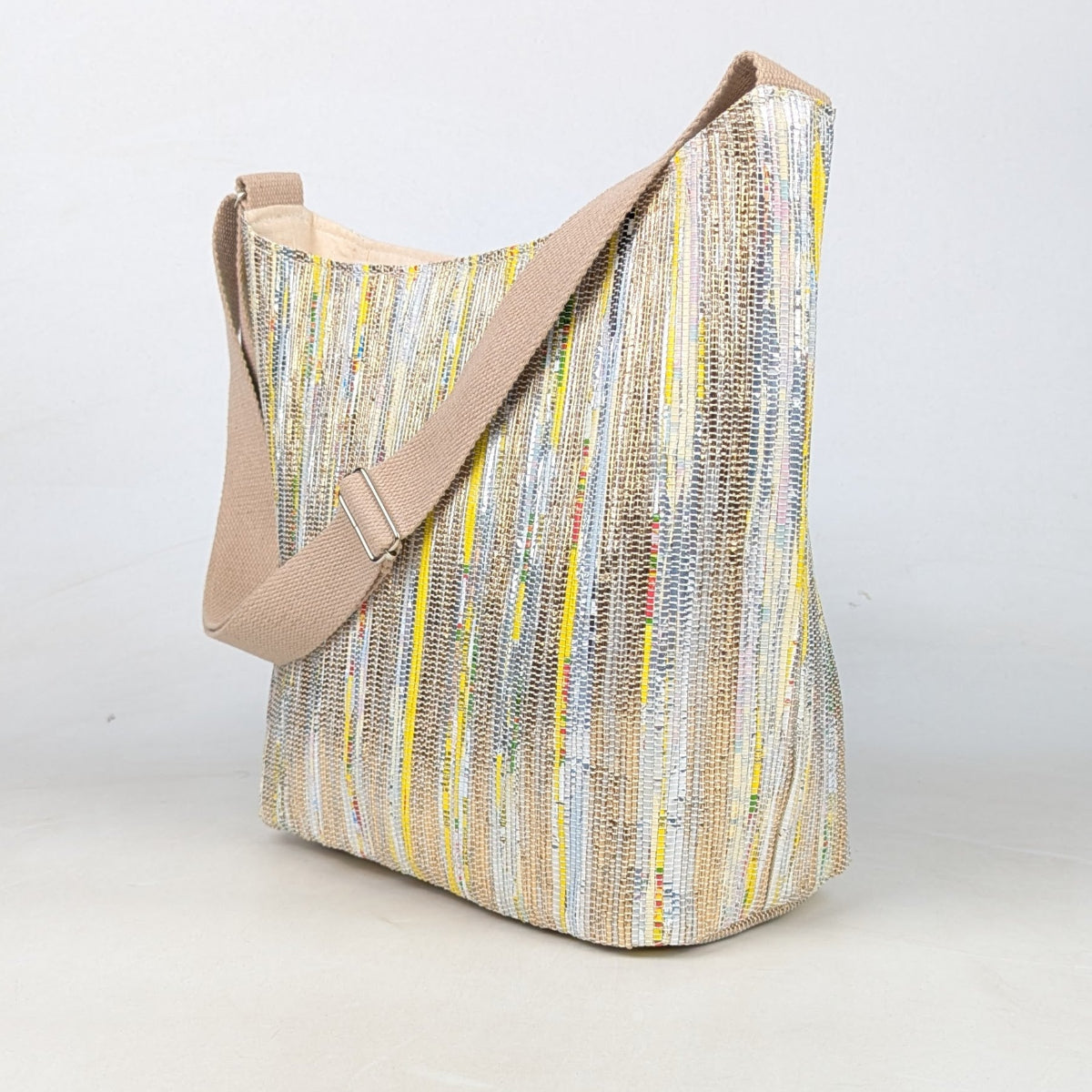 Upcycled Handcrafted Eclipse Jhola Tote (EJ0826-001)