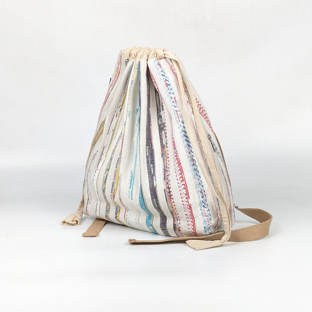 Upcycled Handcrafted Light Backpack (NLBP0826-002)