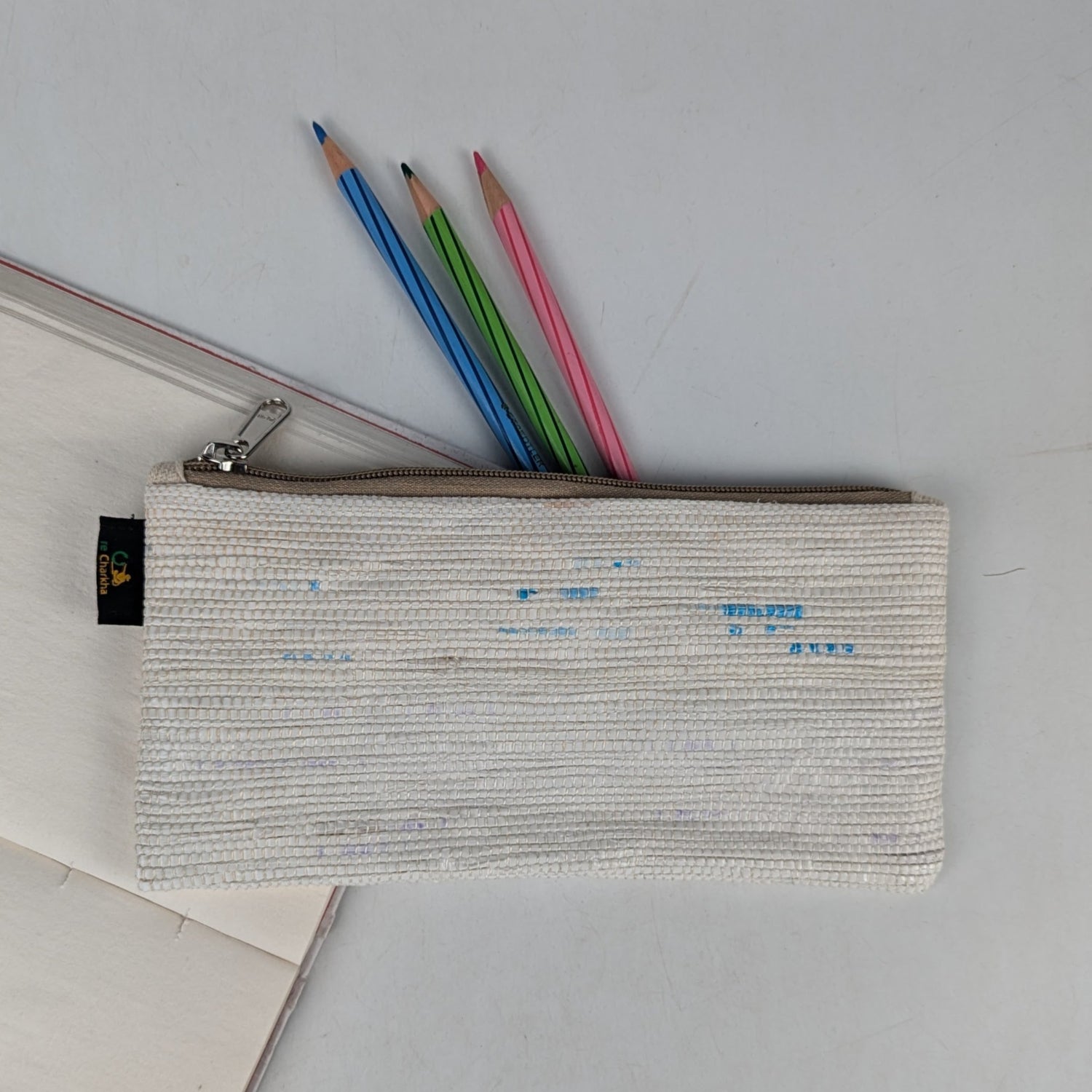 Upcycled Handwoven Pencil Pouch (PP0925-018) PS_W
