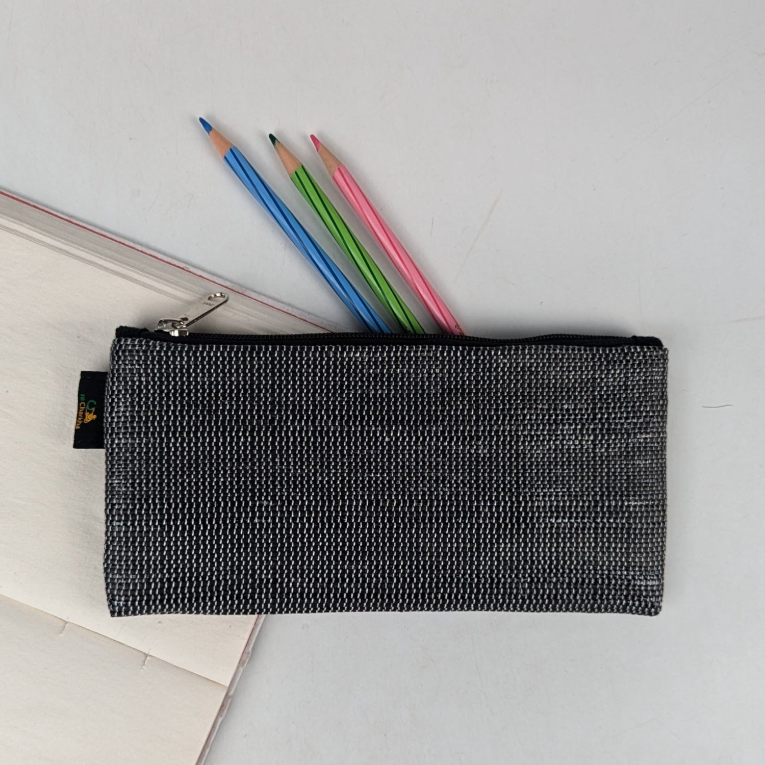 Upcycled Handwoven Pencil Pouch (PP0925-019) PS_W