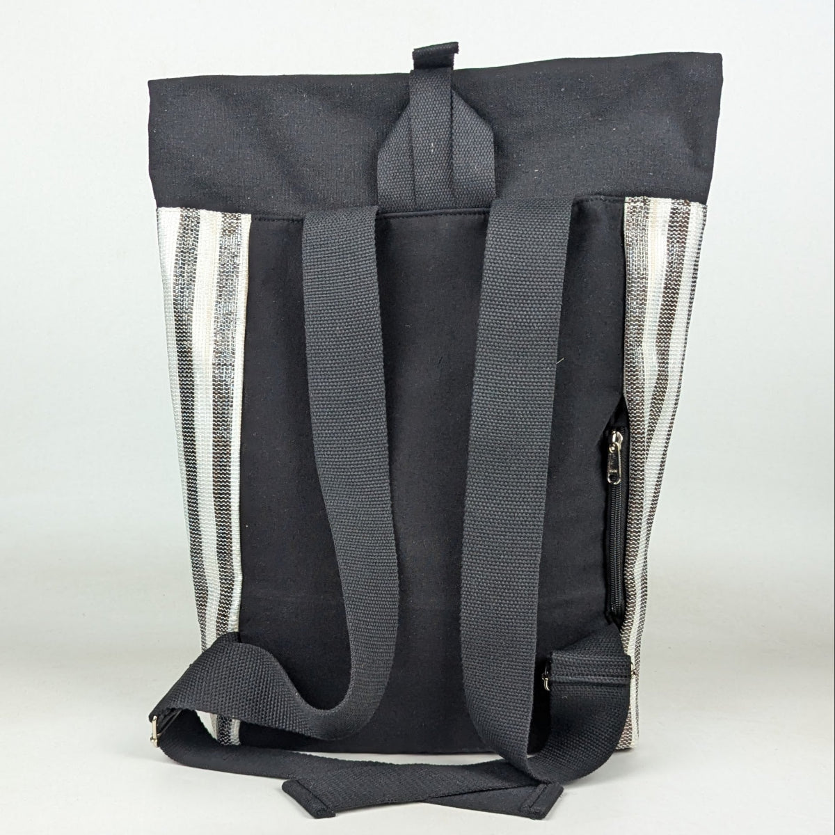 Upcycled Handcrafted Spartan Backpack (SBP0326-004) PS_W