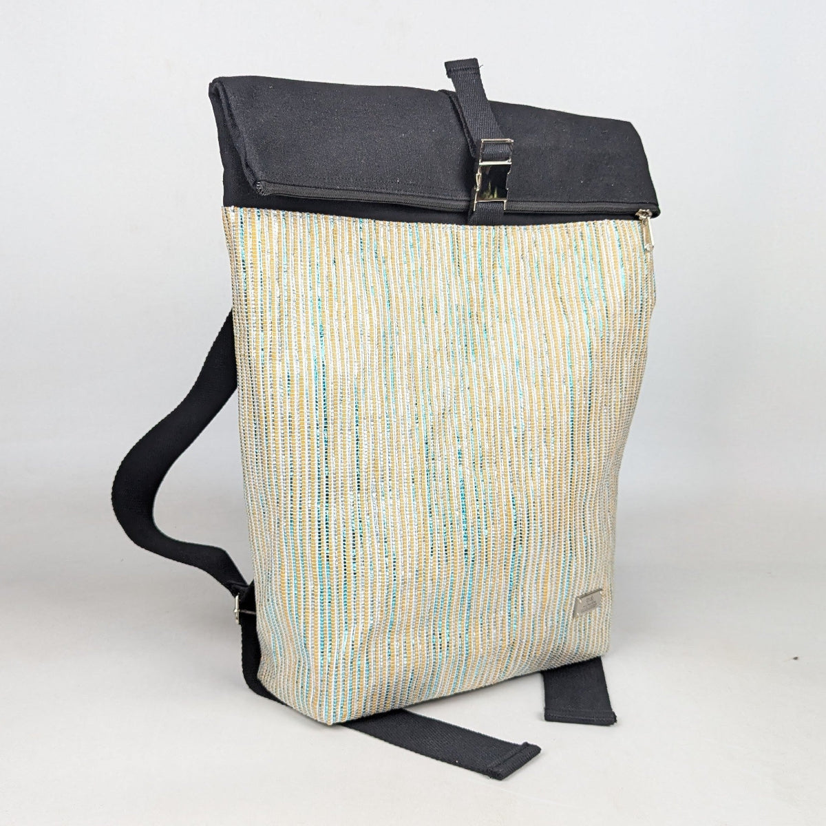 Upcycled Handcrafted Spartan Backpack (SBP0326-005) PS_W