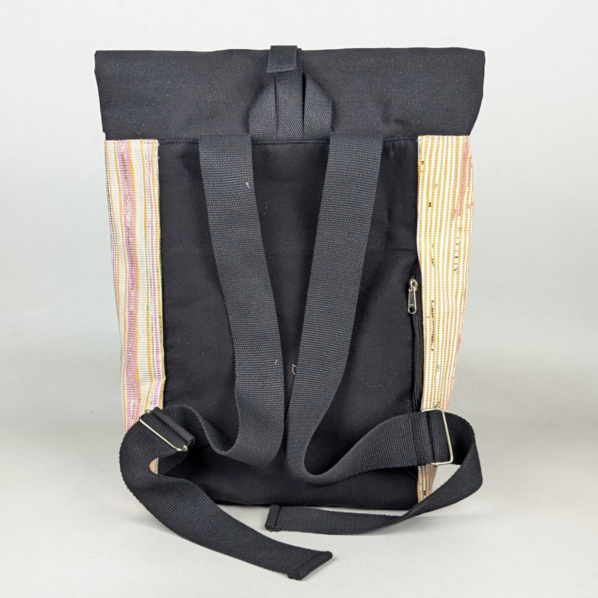 Upcycled Handcrafted Spartan Backpack (SBP0326-008) PS_W