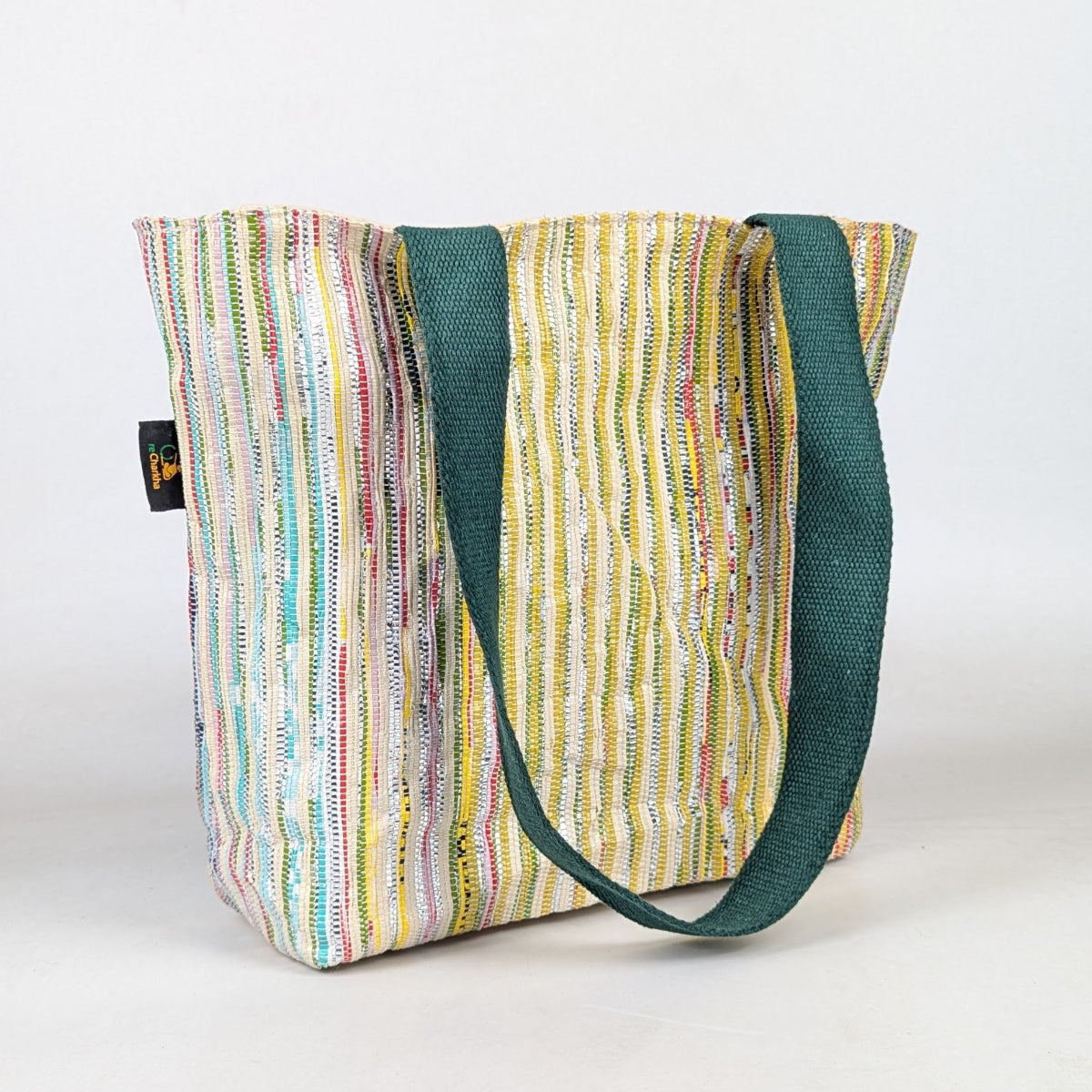 Upcycled Handcrafted Shopper Tote (ST0326-002) PS_W