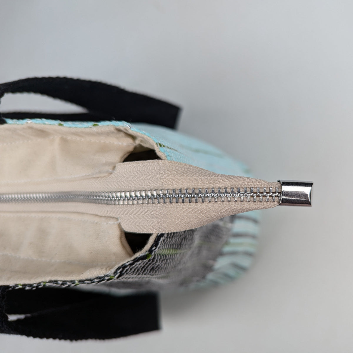 Upcycled Handcrafted Designer Shopper Tote (DST0326-004) PS_W