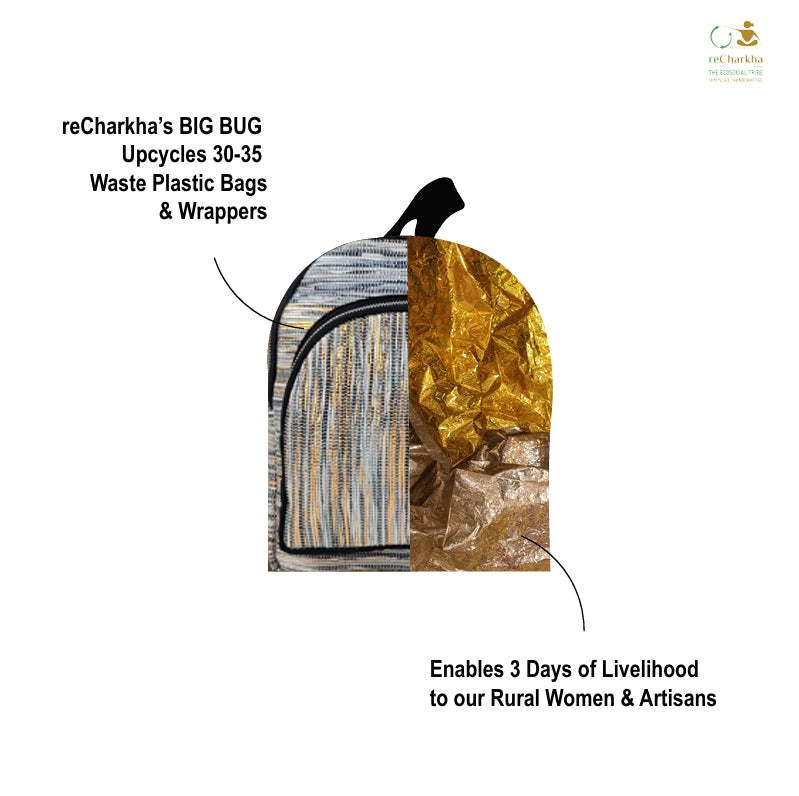 Upcycled Handcrafted The Big Bug (TBB0326-007) PS_W