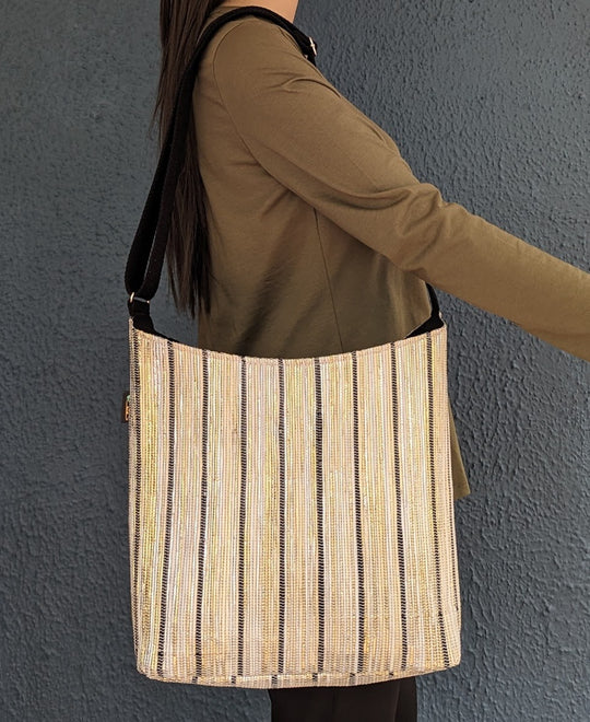 Upcycled Handwoven Eclipse Jhola Tote (EJ0424-009) PS_W