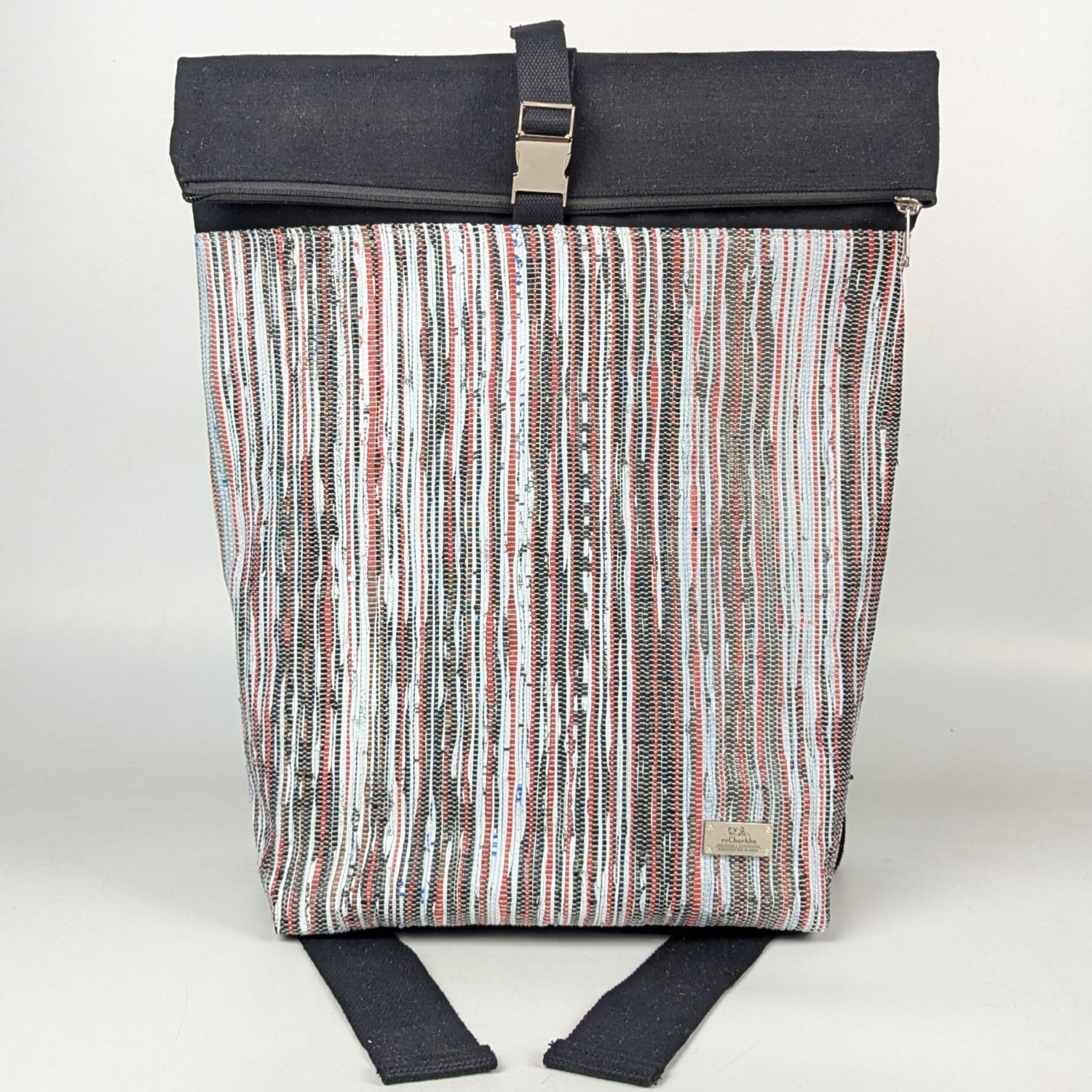 Upcycled Handcrafted Spartan Backpack (SBP0925-019) PS_W