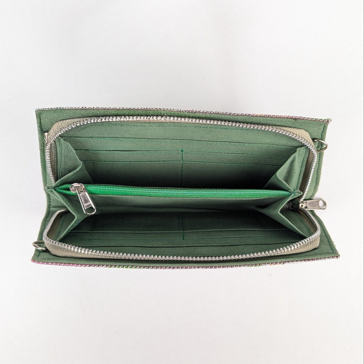 Upcycled Handcrafted Trapeze Clutch (TC1225-006)