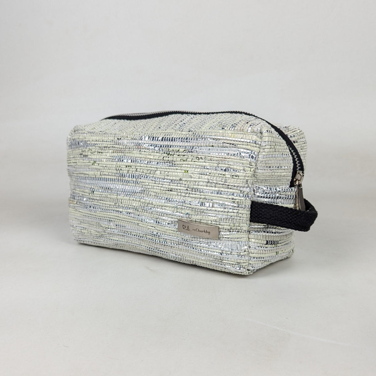 Upcycled Handcrafed Travel Pouch (TK0326-020) PS_W