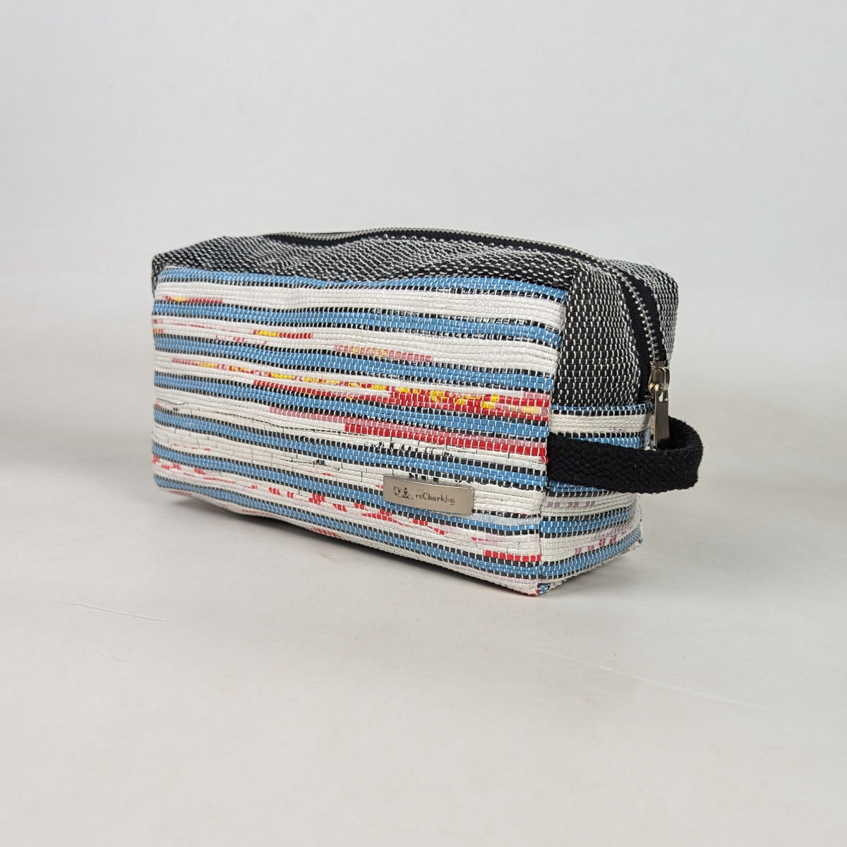 Upcycled Handcrafed Travel Pouch (TK0326-023) PS_W