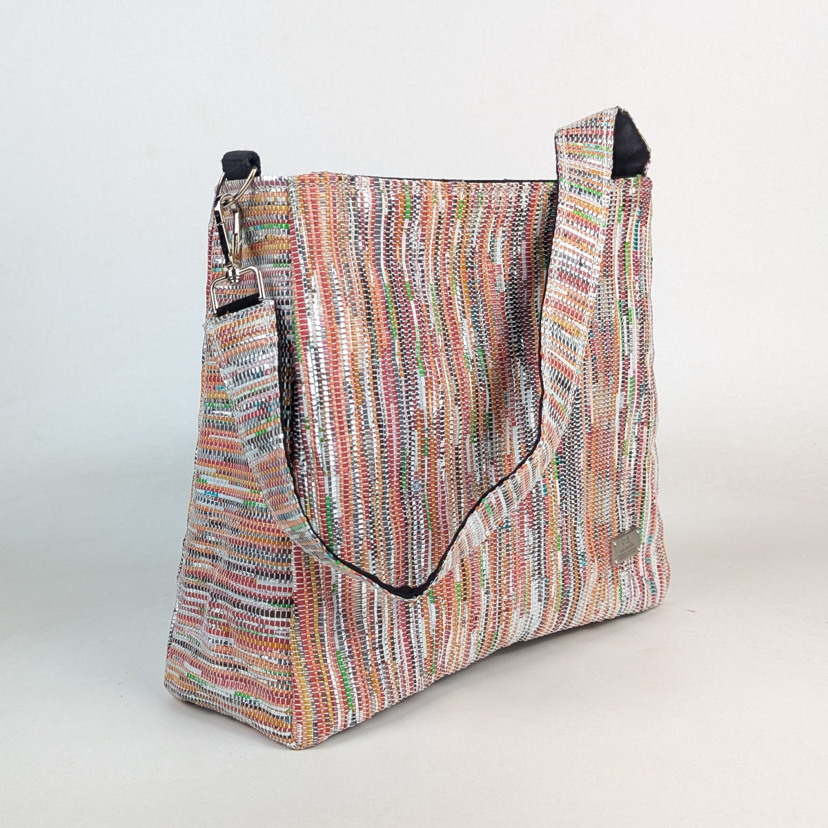 Upcycled Handcrafted Trapeze Tote (TT0126-011) PS_W