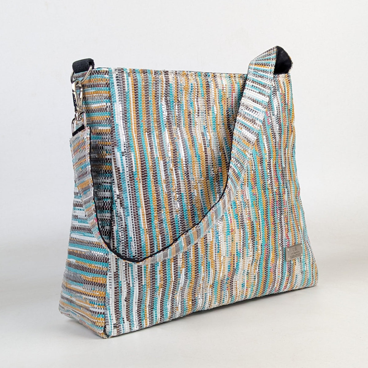 Upcycled Handcrafted Trapeze Tote (TT0126-012) PS_W