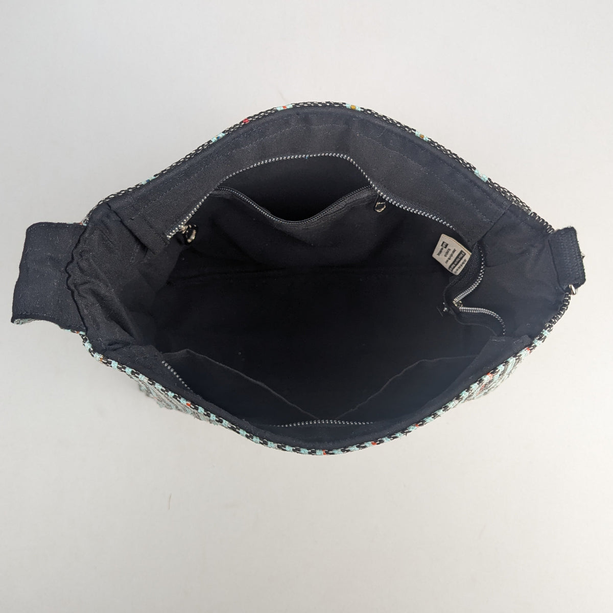 Upcycled Handcrafted Designer Trapeze Tote (TTD0126-002) PS_W