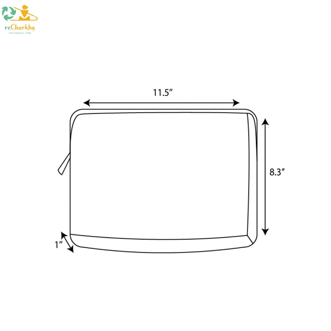 Upcycled Handwoven Tablet Sleeve (TS0126-005) PS_W