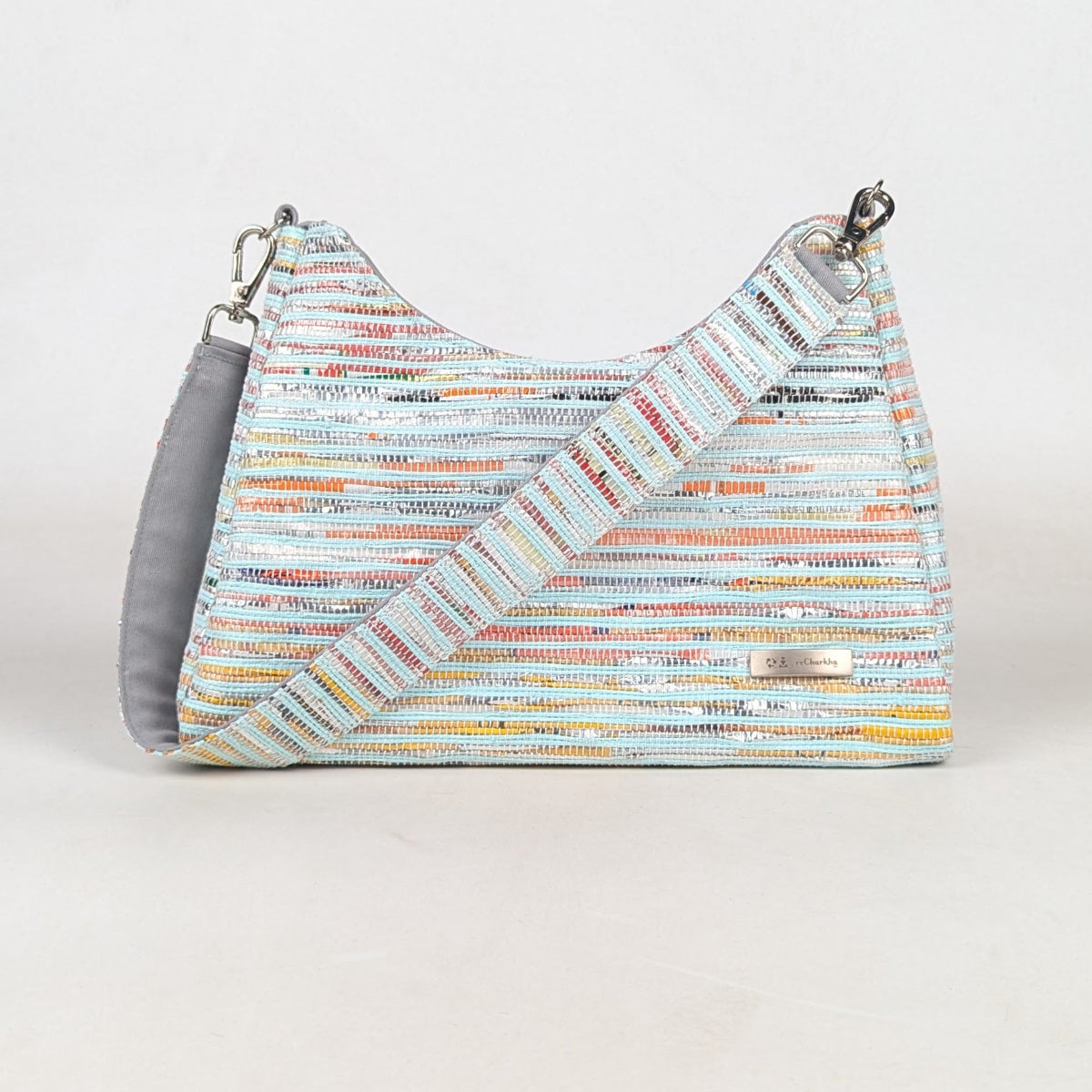 Upcycled Handcrafted Baguette Bag (BTB0326-007) PS_W