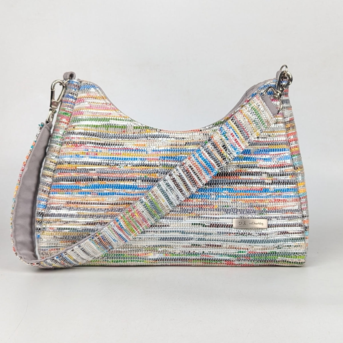 Upcycled Handcrafted Baguette Bag (BTB0925-001) PS_W
